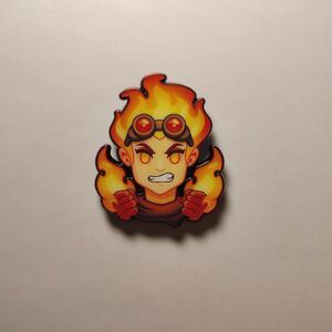 Magic The Gathering Chandra Enamel Pin Official MTG Collectible Lapel Badge